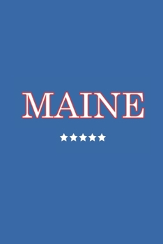 Maine: Weekly Planner calendar organizer agenda for 2020 (United states of America)