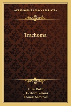 Paperback Trachoma Book