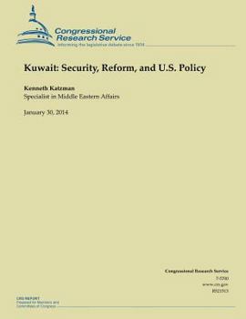 Paperback Kuwait: Security, Reform, and U.S. Policy Book