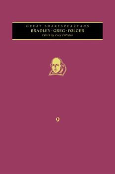 Bradley, Greg, Folger: Great Shakespeareans