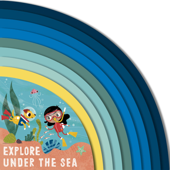 Explore Under the Sea - Book  of the Adventures of Evie and Juno