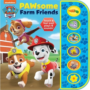 Board book Nickelodeon Paw Patrol: Pawsome Farm Friends Sound Book [With Battery] Book