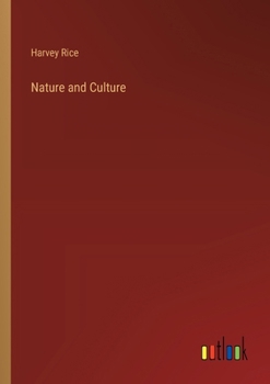 Paperback Nature and Culture Book