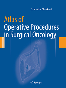 Paperback Atlas of Operative Procedures in Surgical Oncology Book