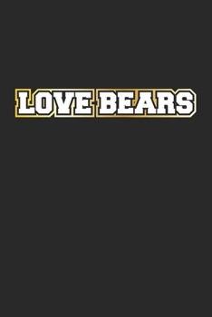 Love Bears: Monatsplaner, Termin-Kalender für Grizzly-Bären Fans | Geschenk-Idee | A5 | 120 Seiten
