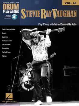 Paperback Stevie Ray Vaughan: Drum Play-Along Volume 40 Book