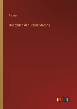 Paperback Handbuch der Bibelerklärung [German] Book