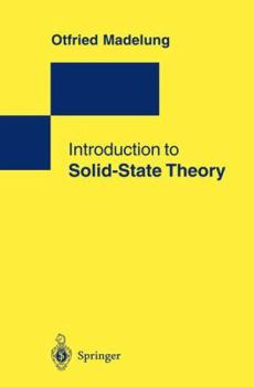 Hardcover Introduction to Solid-State Theory Book