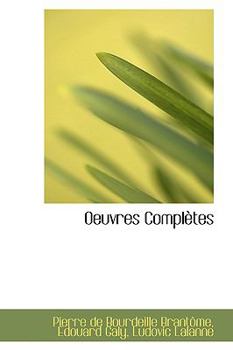 Paperback Oeuvres Completes Book