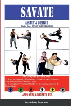 Paperback SAVATE Assaut & Combat Made Easy FULLY ILLUSTRATED Book