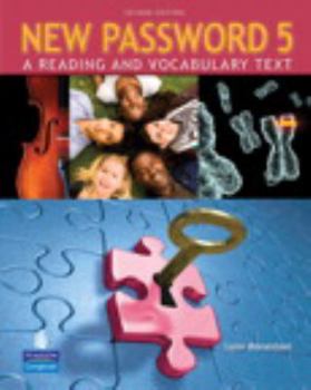 Paperback New Password 5: A Reading and Vocabulary Text Book