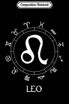 Composition Notebook: Leo Zodiac Sign Constellation Premium  Journal/Notebook Blank Lined Ruled 6x9 100 Pages