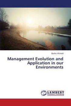 Paperback Management Evolution and Application in our Environments Book