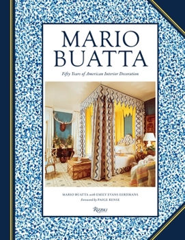 Hardcover Mario Buatta: Fifty Years of American Interior Decoration Book