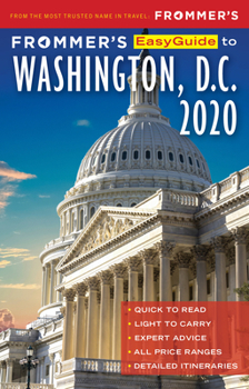 Paperback Frommer's Easyguide to Washington, D.C. 2020 Book