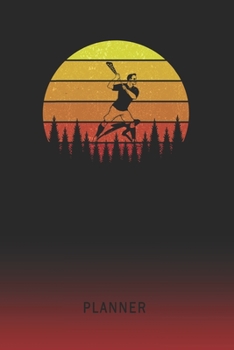 Planner: Lacrosse 2 Year Weekly Planner | 2020 - 2022  | Retro Vintage Sunset Cover | January 20 - December 21 | Planning Organizer Writing Notebook | ... | Plan Days, Set Goals & Get Stuff Done