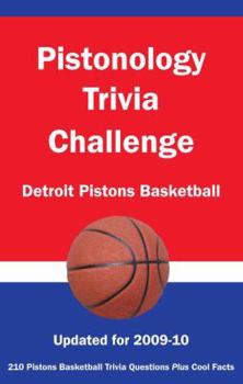 Paperback Pistonology Trivia Challenge: Detroit Pistons Basketball Book