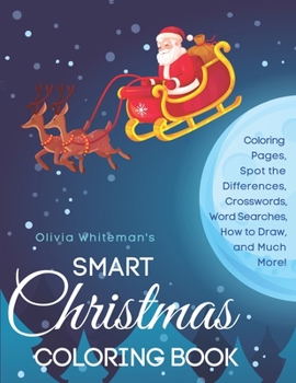 Paperback Smart Christmas Coloring Book