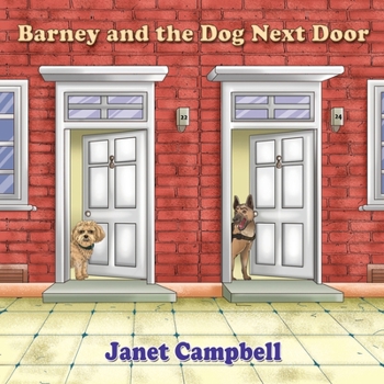 Paperback Barney and the Dog Next Door Book