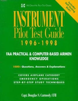 Paperback Instrument Pilot Test Guide 1996-1998: FAA Practical & Computer-Based Airman Knowledge Book