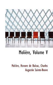 Paperback Moli Re, Volume V Book