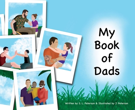 Hardcover My Book of Dads Book