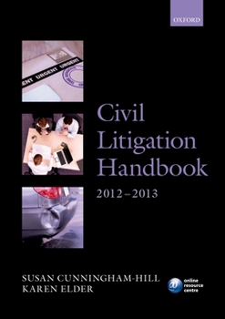 Paperback Civil Litigation Handbook 2012-2013 Book