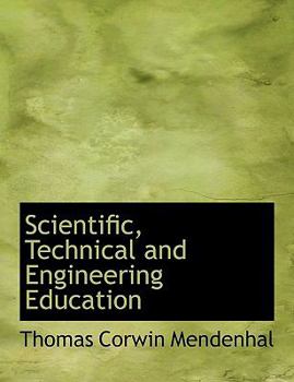 Paperback Scientific, Technical and Engineering Education [Large Print] Book