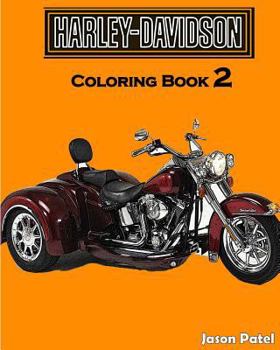 Harley-Davidson: Coloring Book 2: Sketch Coloring Book