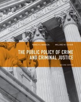 Paperback Public Policy of Crime and Criminal Justice Book