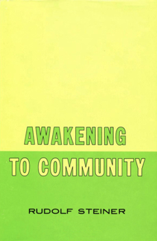 Paperback Awakening to Community: (Cw 257) Book