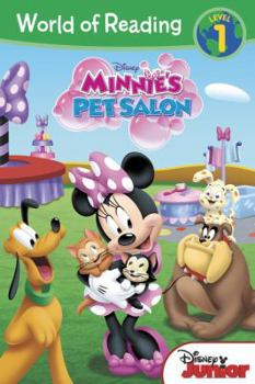 Paperback World of Reading: Minnie Minnie's Pet Salon: Level 1 Book