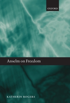 Hardcover Anselm on Freedom C Book