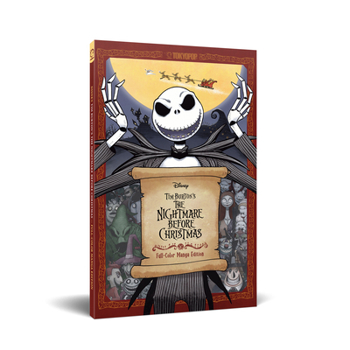 Disney Manga: Tim Burton's the Nightmare Before Christmas (Full-Color Manga Edition) Book Cover