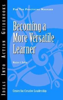 Paperback Becoming a More Versatile Learner Book