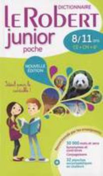 Dictionnaire francais Le Robert Junior poche 8/11 ans - CE - CM - 6e