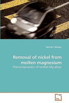 Paperback Removal of nickel from molten magnesium Book