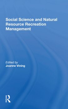 Paperback Social Science and Natural Resource Recreation Management Book