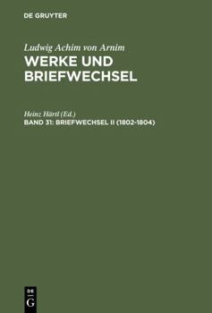 Hardcover Briefwechsel II (1802-1804) (German Edition) [German] Book