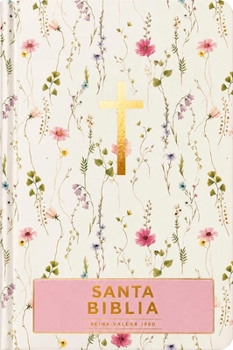 Hardcover Santa Biblia Reina-Valera 1960 - Visual Con Mapas Mentales (Tapa Dura, Floral, Letra Roja) [Spanish] Book