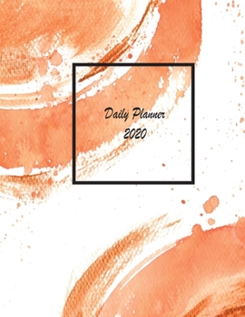 Daily Planner 2020 (53 Weeks): Cool and Vintage Cover 8.5 X 11 in, large space to note and write your daily schedule as well as a to do list.