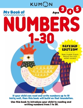 Paperback Kumon My Book of Numbers 1-30: Revised Ed Book