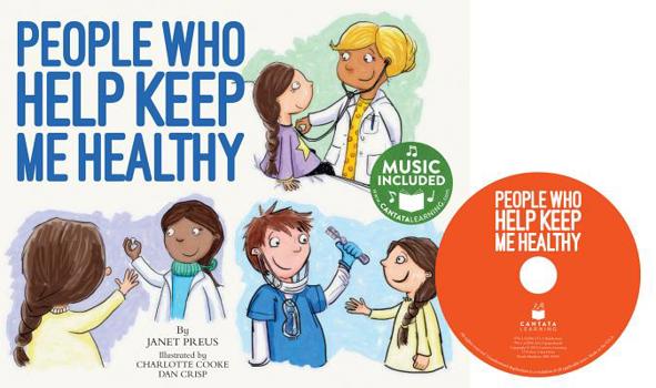 Library Binding People Who Help Keep Me Healthy Book