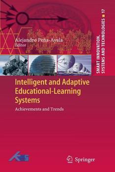 Paperback Intelligent and Adaptive Educational-Learning Systems: Achievements and Trends Book
