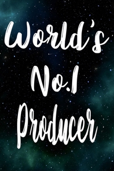 Paperback Worlds No.1 Producer: The perfect gift for the professional in your life - Funny 119 page lined journal! Book