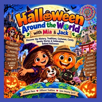 Halloween Around the World with Mia & Jack: Discover the History, Traditions, Costumes, Candy, Spooky Stories & Celebrations Behind Halloween