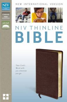 Bonded Leather Thinline Bible-NIV Book