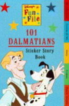 Paperback The 101 Dalmatians: Sticker Story Book (Disney Organizer) Book