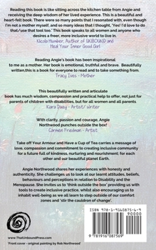 Paperback Take Off Your Armour and Have a Cup of Tea [Large Print] Book