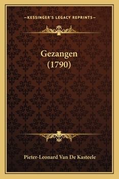 Paperback Gezangen (1790) [Dutch] Book